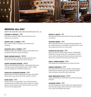 Brunch Menu