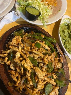 Beef Or Chicken Fajitas