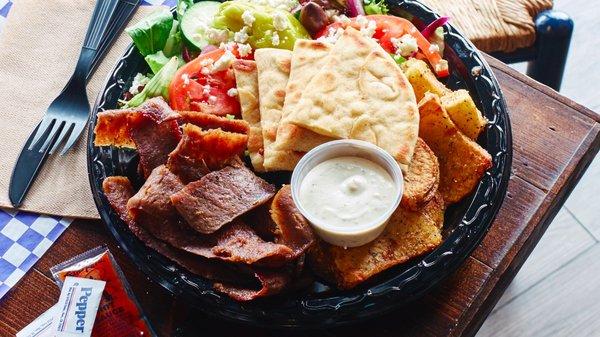 Grecian Gyro plate