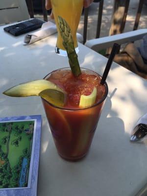 Bloody Mary bar, screwdriver