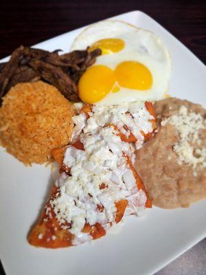 Chilaquiles rellenos!!! Like mexican fried raviolis