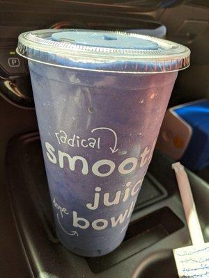 Large Electric Berry Lemonade.