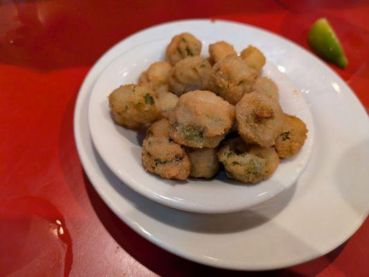 Fried okra