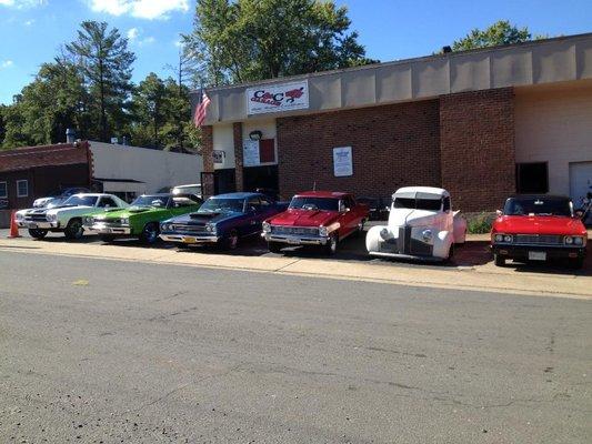 Hot Rod Day at C&C Garage