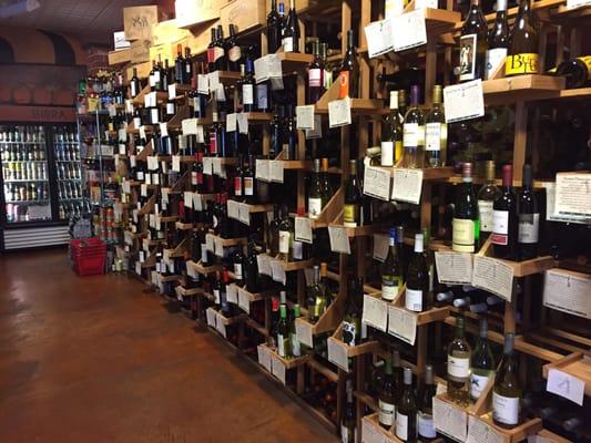 Vast variety of Wines/Beer