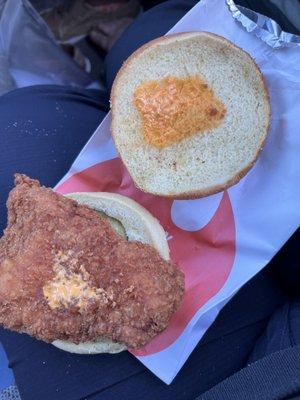 Worst "spicy crispy chicken sandwich" I've ever had, and I've had a lot of them!