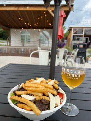 Steak salad