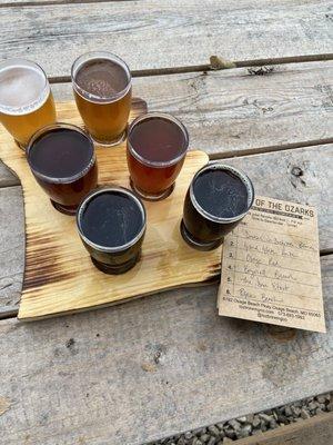 Beer flight