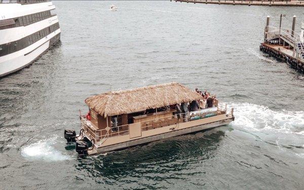 The tiki boat