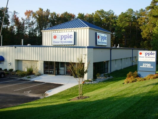 Apple Door Systems' corporate headquarters, 2700 Pocoshock Blvd, Richmond, VA.