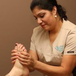 Relaxing foot treatments