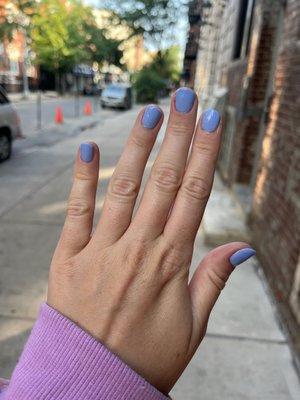 Truly the best gel manicure I've ever had. I'm so excited I found this place - definitely returning.