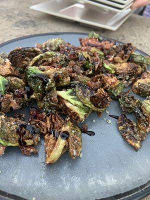 Crispy Brussels Sprouts and Bacon