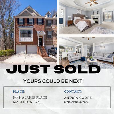 Sold in Mableton, GA