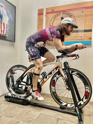 Tri-bike fit