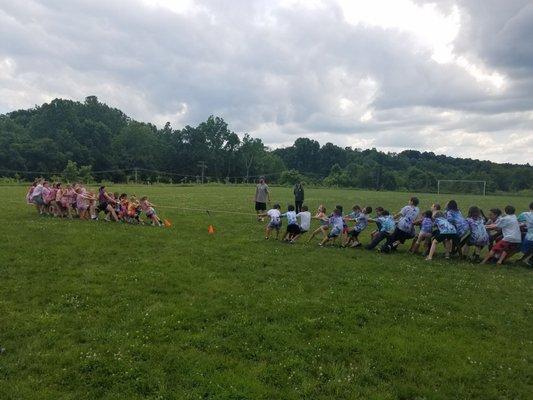 The Tug of Peace at FMS field day 2018