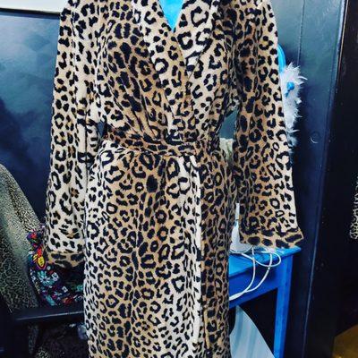 Comfy Cheetah robe