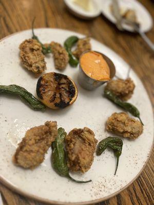 Crispy Oysters