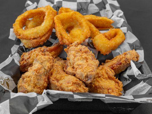 Original Wings and Onion Rings