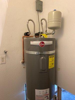 New water heater!