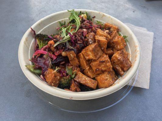 Red Chili Miso Tofu Bowl (Create Your Own)