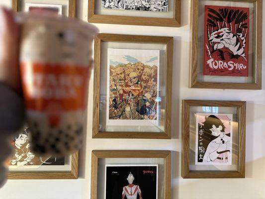 Anime Art Wall