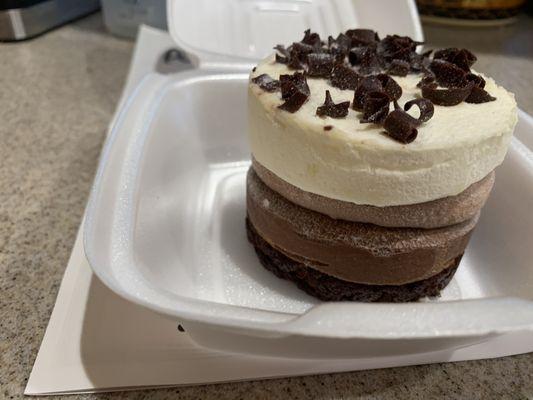 Chocolate Trilogy Cake