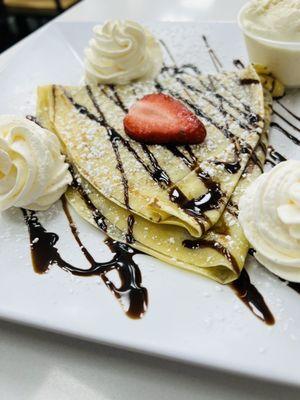 Crepes w Nutella!