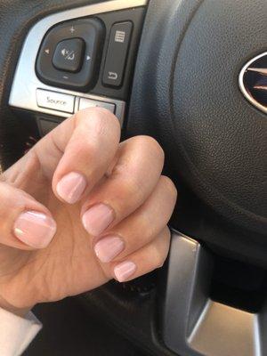 Classic gel manicure