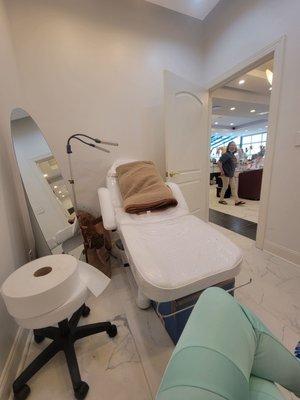 Waxing room