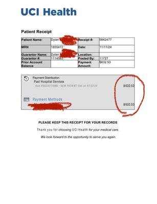 Bill for 30 minute office visit with plan for treatment