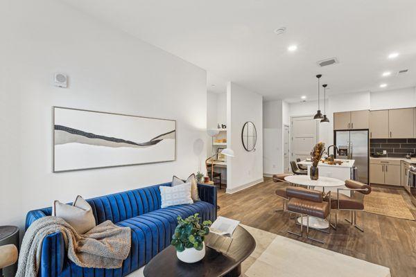 Open-concept layouts to fit your lifestyle