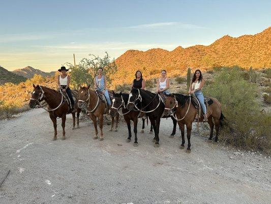 San tan sunset ride