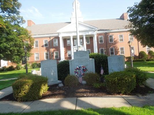 Prime location in front of Town Hall