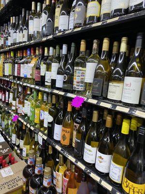 Wine section