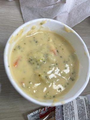 Soup broccoli cheese