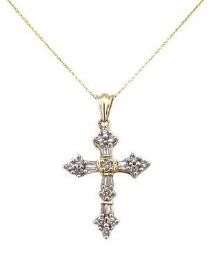 Diamond Cross Necklace