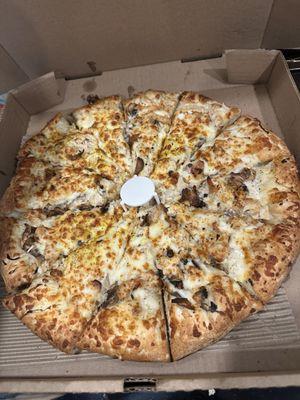 Garlic pizza