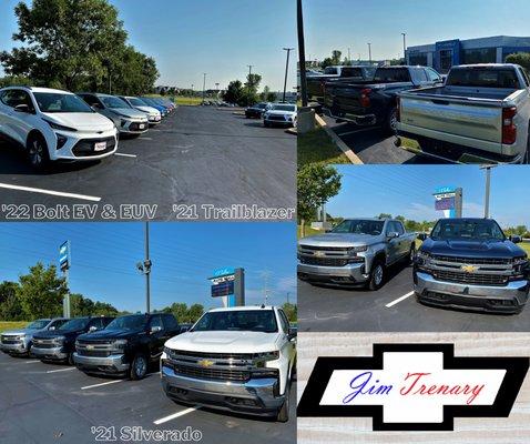 Bolt Ev & EUV For Sale Silverado's For Sale at Jim Trenary Chevrolet! Call us (636)-946-6300 or visit us at 501 Auto Mall Dr. O'Fallon, MO