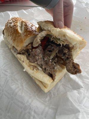 Philly Dibella's Cheesesteak Sub