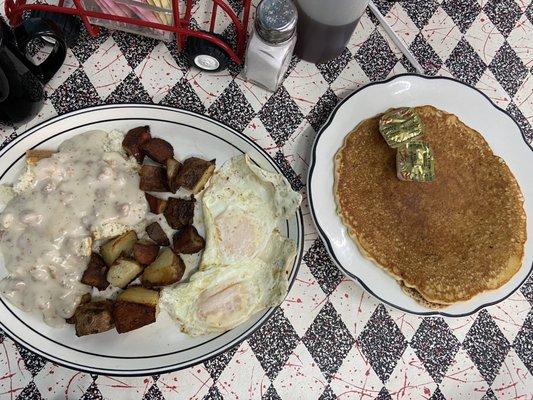 Sampler Breakfast.