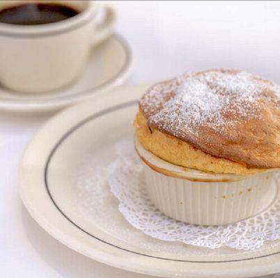 Vanilla soufflé