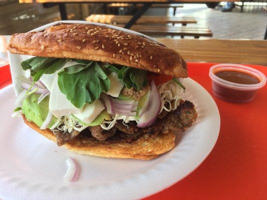 Cemita Poblaba de Milanesa!