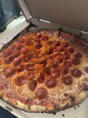 Pepperoni pizza