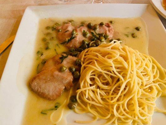 Veal piccata