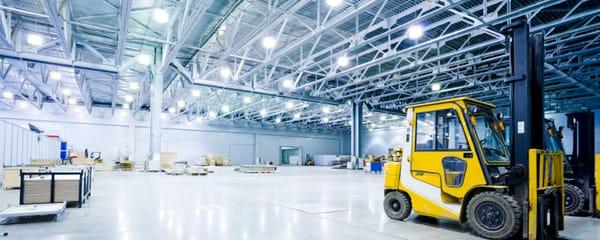 LED warehouse lighting