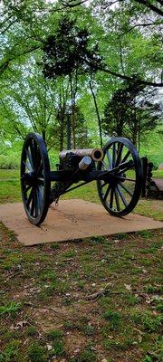 A Canon used to protect the fort