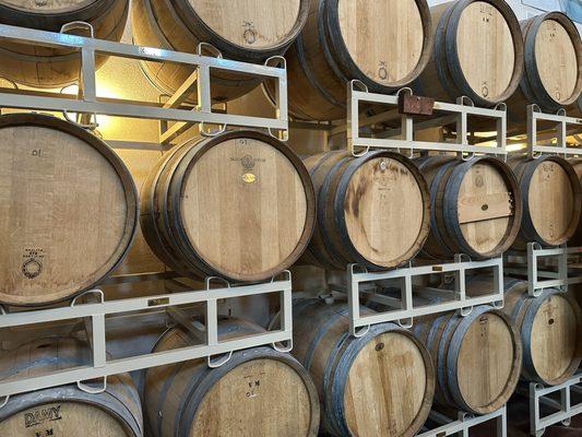 Barrel room