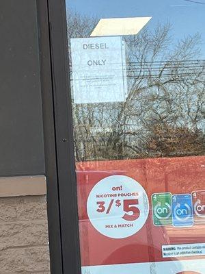 Diesel only