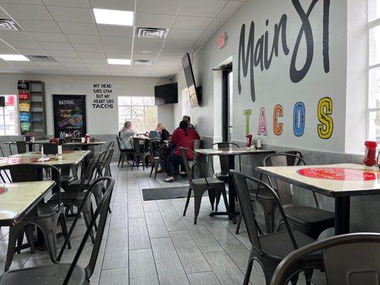 Main dining area